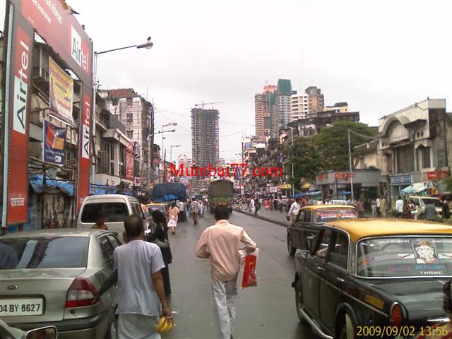 Busy Streets Of Mumbai City (INDIA)