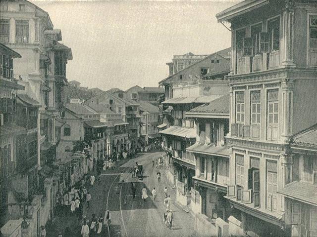Kalbadevi Streets in Bombay Era
