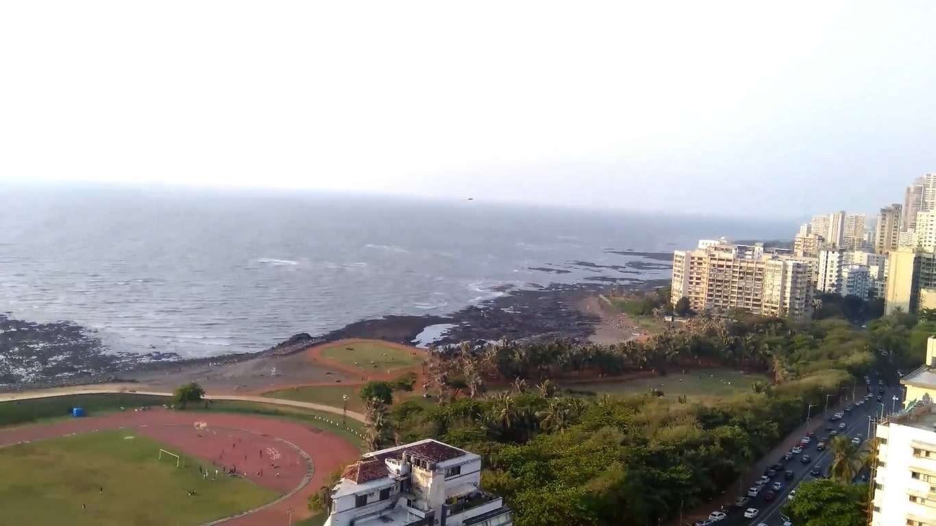 Aerial View Priyadarshini Park Mumbai