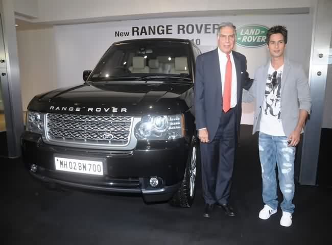 Shahid Kapoors Range Rover Car