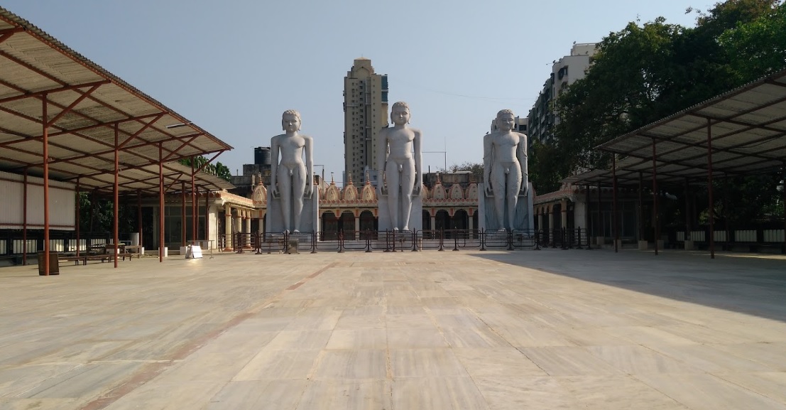 Trimurti Jain Gods Tall Statues