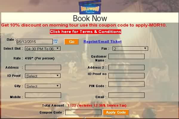 Ticket Booking