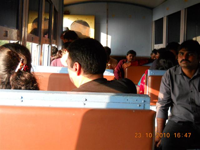 This is How The Toy Train Looks From Inside