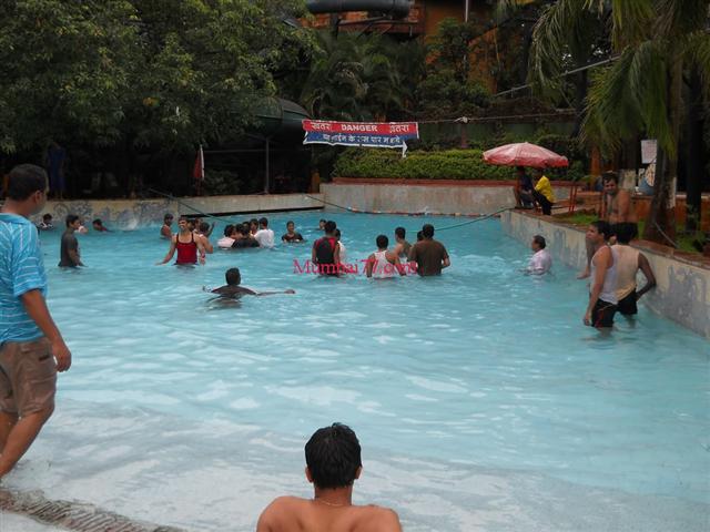 Picnic Group Inside Pool