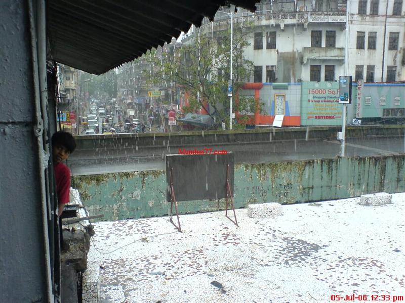 Old Monsoon Picture at Dadar Station