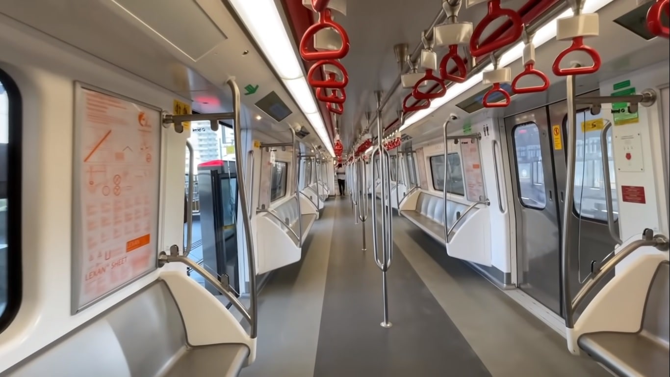 Metro Line 7A & 2A New Train Coaches