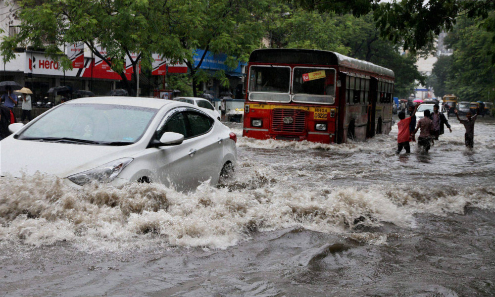 Flooded Vehicles in Rains